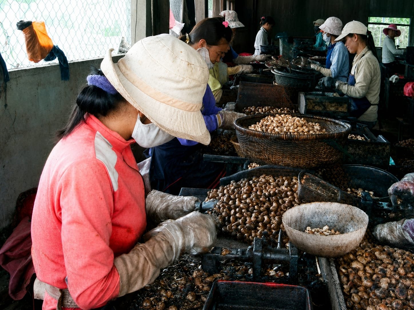 Everyday local life scene near Nha Trang